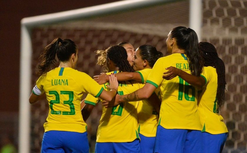 Seleção feminina finaliza período de preparação nos Estados Unidos para Olimpíada