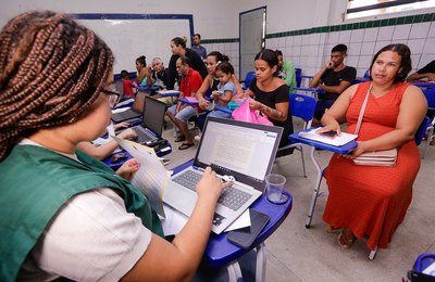 Justiça Itinerante leva serviços à comunidade indígena em Palmeira dos Índios