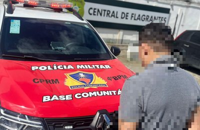 Após denúncia de perturbação, foragido da justiça por homicídio é preso no Clima Bom