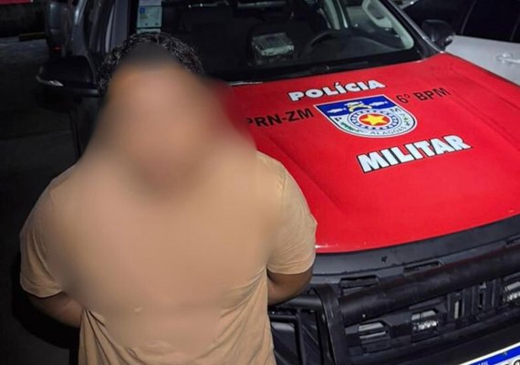 Homem é preso no Jacintinho por tentativa de homicídio contra policial militar