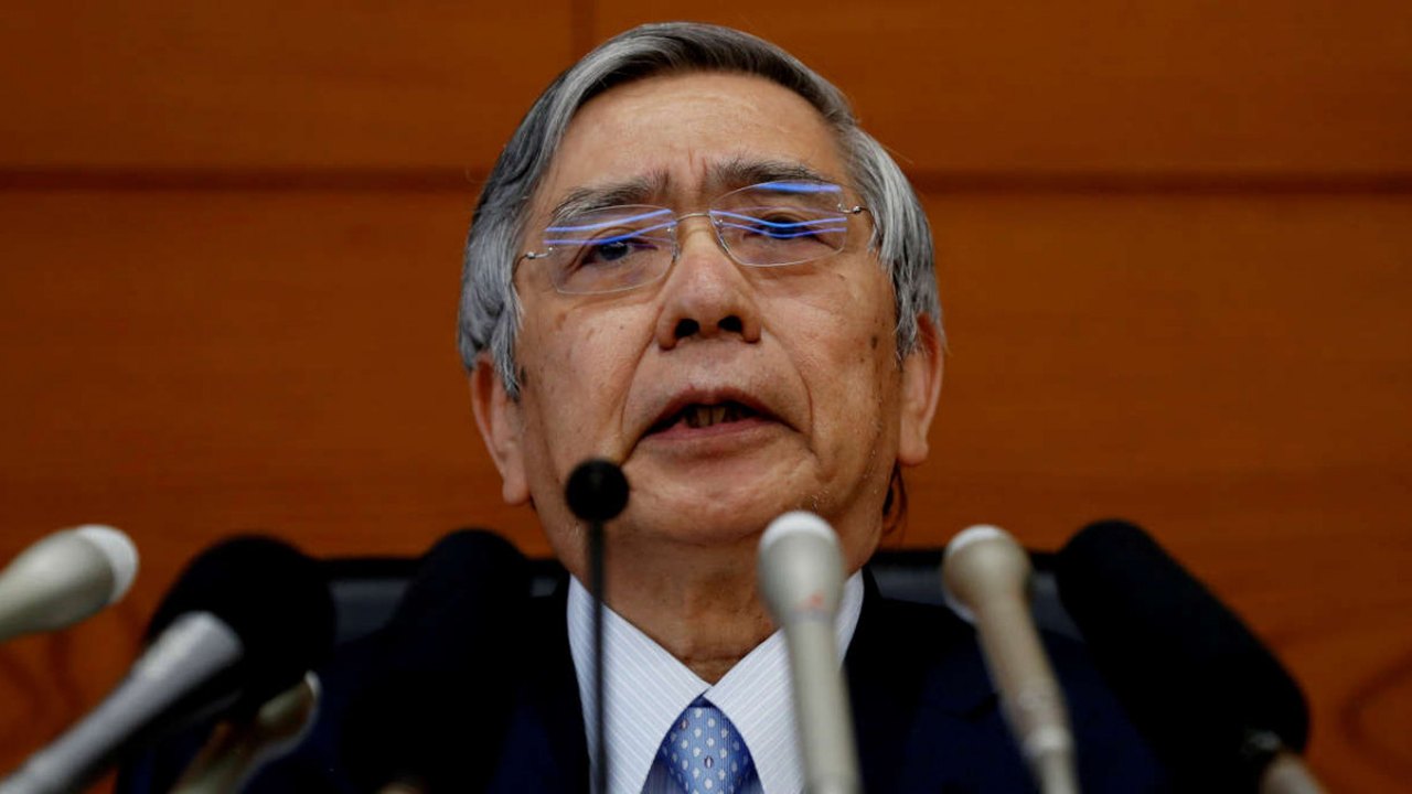 Movimentos excessivos do iene desfavorecem a economia do Japão, afirma Kuroda