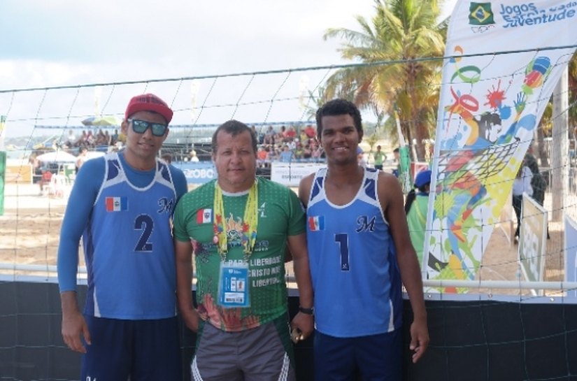 Alagoas está na final do vôlei de praia dos Jogos Escolares da Juventude