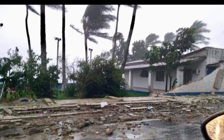 Inmet alerta para vendaval e ventos costeiros em 50 municípios alagoanos