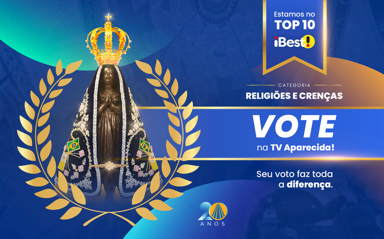 TV Aparecida está entre os 10 melhores no Prêmio iBest!