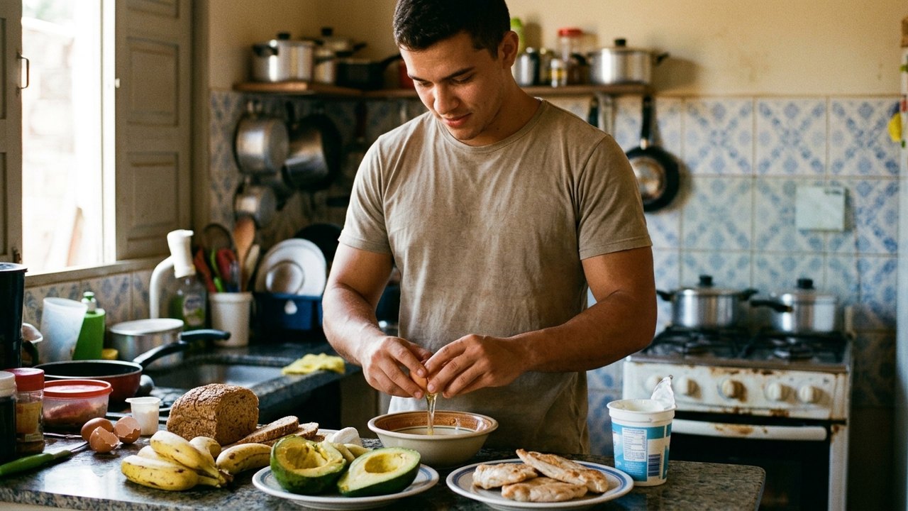 O que comer no café da manhã para aumentar a massa muscular