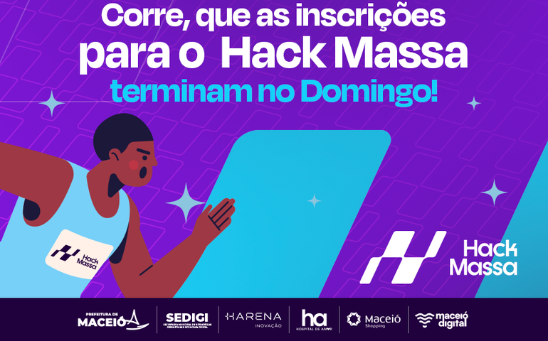 Hack Massa: inscrições para maratona de inovação terminam domingo(10)