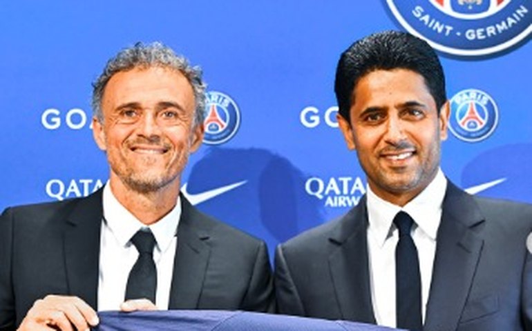 Presidente do PSG surpreende e exalta Luis Enrique: 'Revolucionou o futebol'