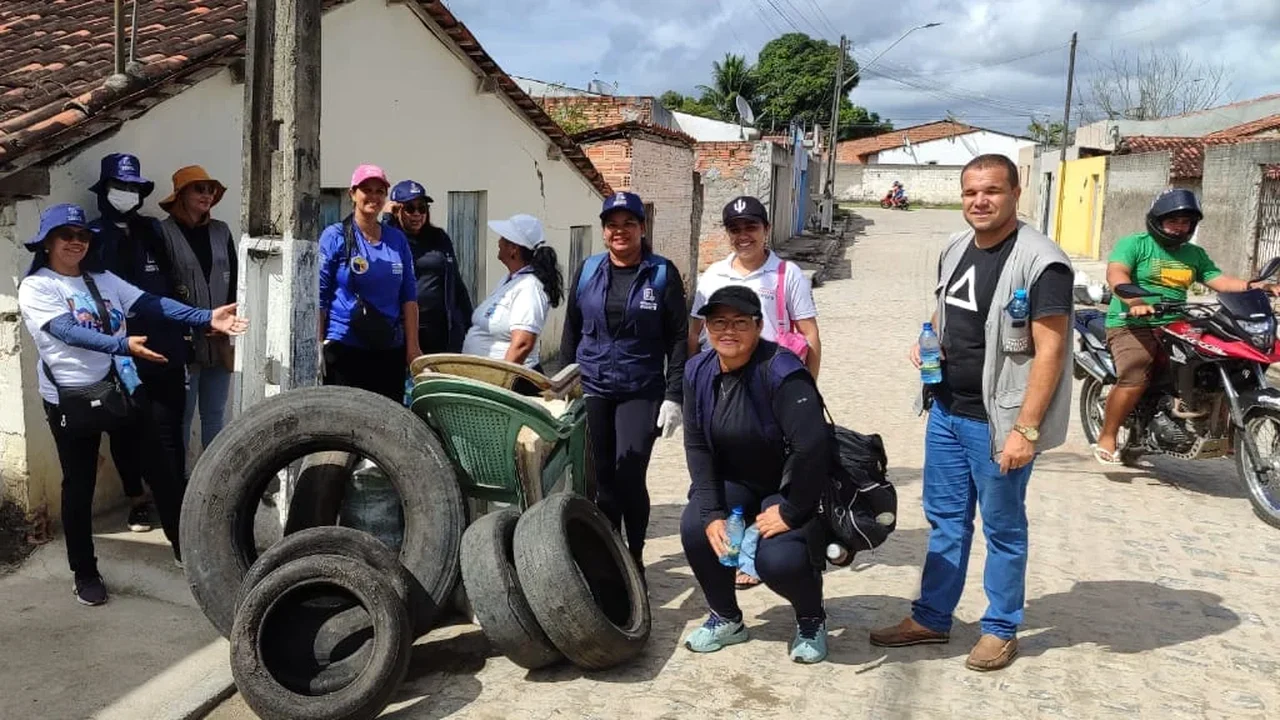 Mutirão reforça combate à dengue no bairro Santa Isabel e alerta para a importância da participação da população