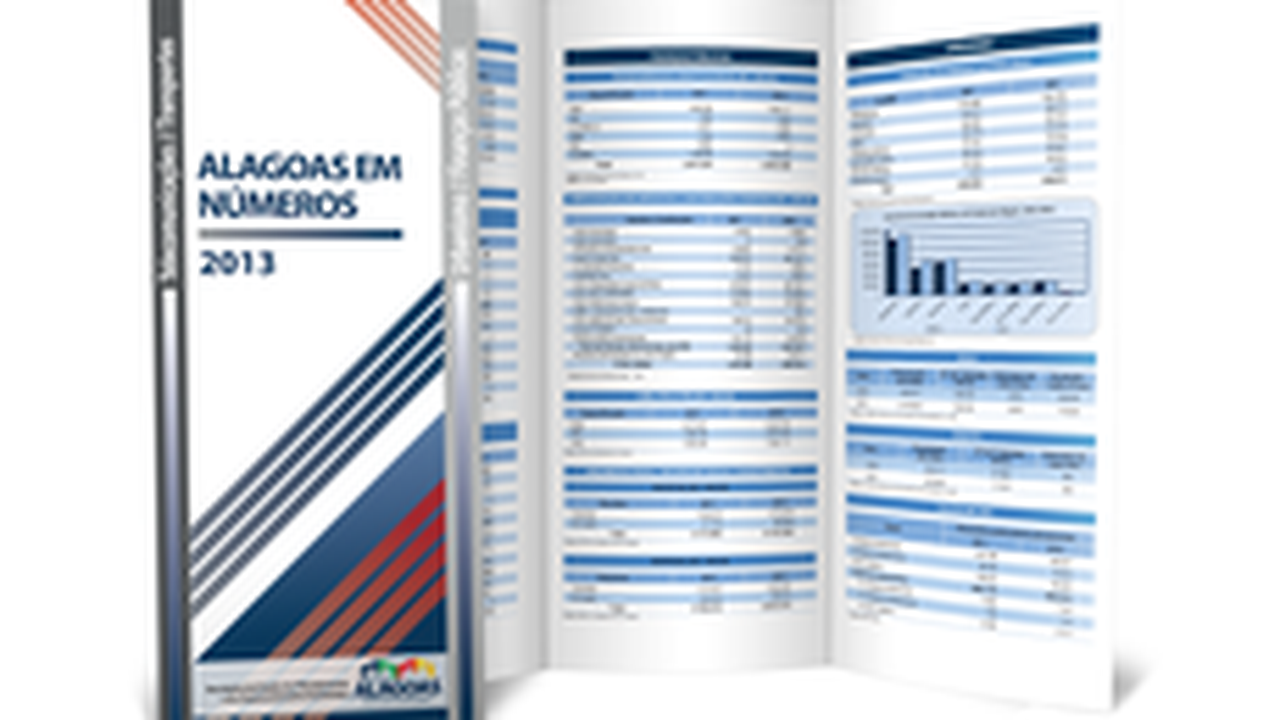 Publicação traz dados atualizados da socioeconomia alagoana