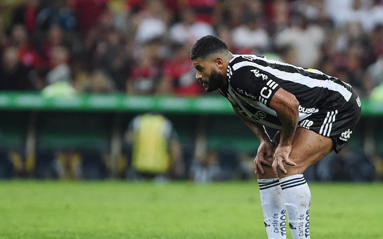 Hulk sofre lesão muscular e desfalca o Atlético-MG nas próximas rodadas do Brasileirão