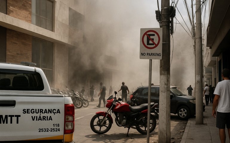 Banco de empréstimos é alvo de ataque com coquetel molotov em Arapiraca