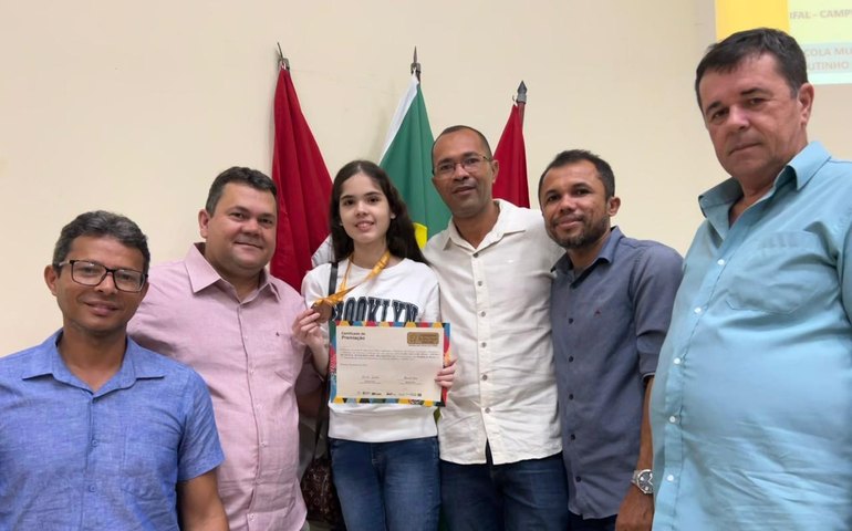 Estudantes da rede municipal de Branquinha são destaque na OBMEP