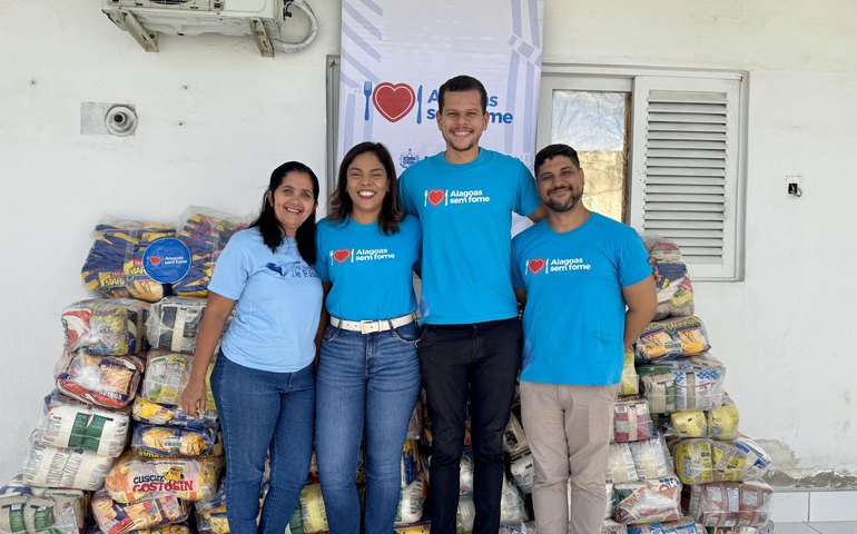 Instituto que fornece atendimentos médicos gratuitos recebe doação do Alagoas Sem Fome