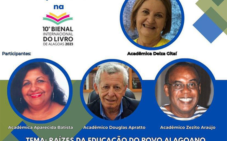 Academia Alagoana de Educação estará na 10ª Bienal do Livro