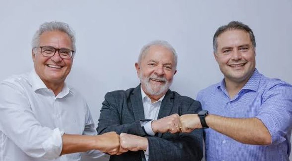 Lula, Renan pai e Renan filho. Fonte: Internet 