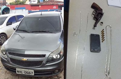 Polícia Civil prende três acusados de roubo no Tabuleiro