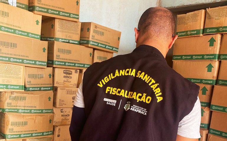 Esquema criminoso: Vigilância Sanitária apreende 10 toneladas de produtos impróprios para consumo