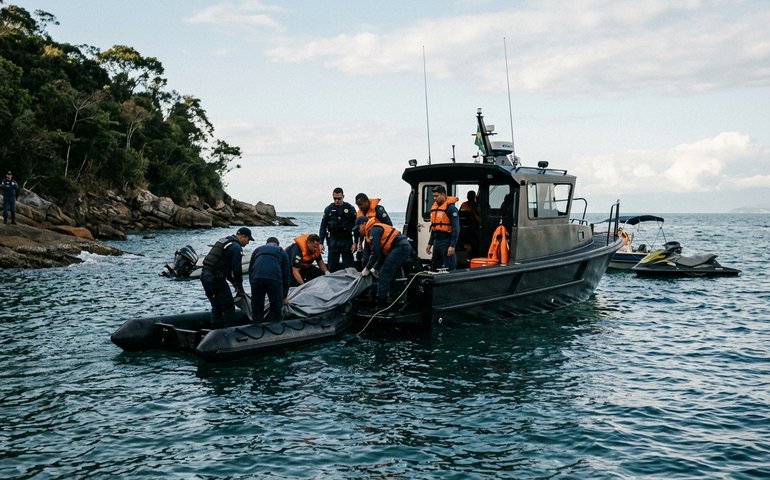 Corpo encontrado em Ilhabela é de jovem desaparecido após passeio de moto aquática, confirma Marinha