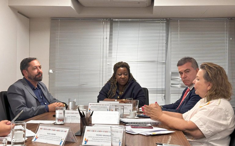 Secretários cumprem agenda institucional em Brasília para tratar de projetos sobre Direitos Humanos