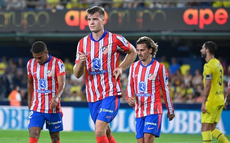 Atlético de Madrid se beneficia da lei do ex e se livra de derrota contra Villareal na Espanha