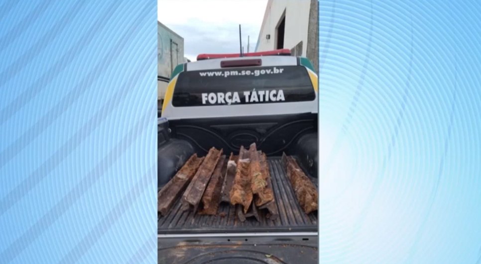 Polícia Militar chegou aos suspeitos após denúncia. / Foto: Imagem: Reprodução/TV Atalaia
