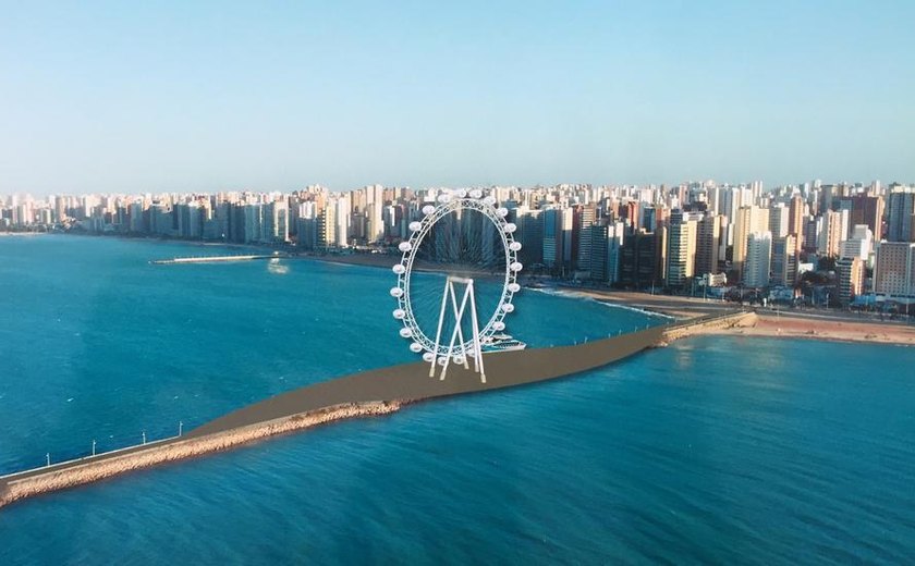 O que aconteceu com a roda-gigante de Fortaleza?