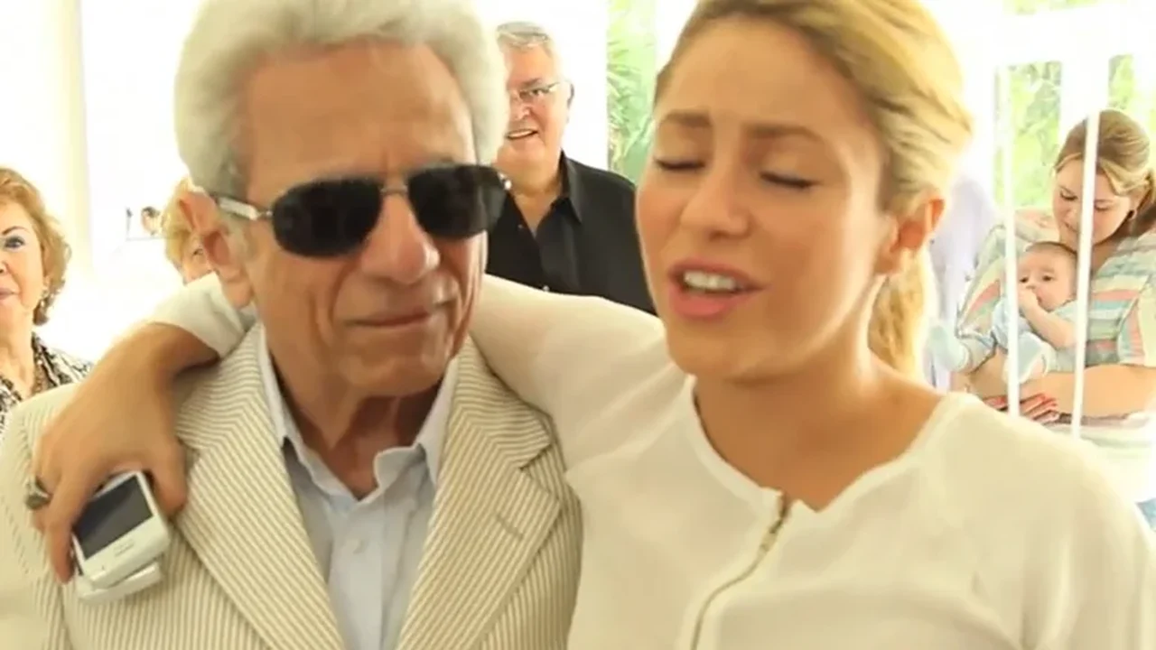 Pai de Shakira sofre isquemia e cantora é avisada horas antes de show no Rio