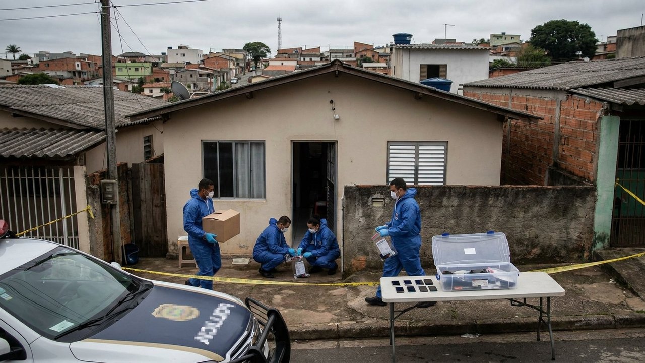 Menino envenenado: polícia faz perícia na casa da família na Baixada e apreende celulares