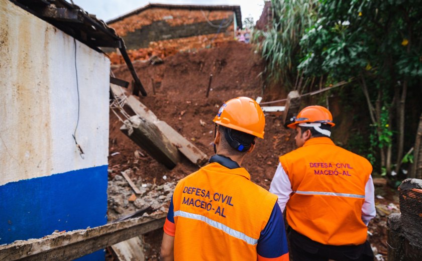 Defesa Civil de Maceió atende mais de mil ocorrências até outubro