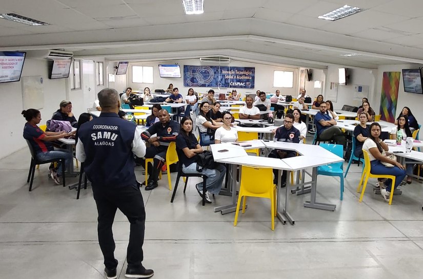 Samu Alagoas inicia mais um Curso de Suporte Avançado de Vida para médicos e enfermeiros