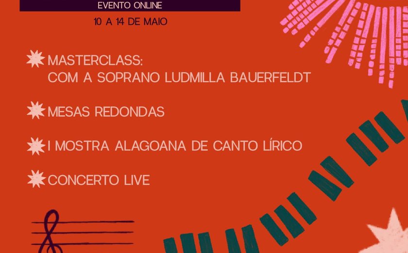 Conheça o Cantalagoas: o primeiro festival de canto lírico online de Alagoas