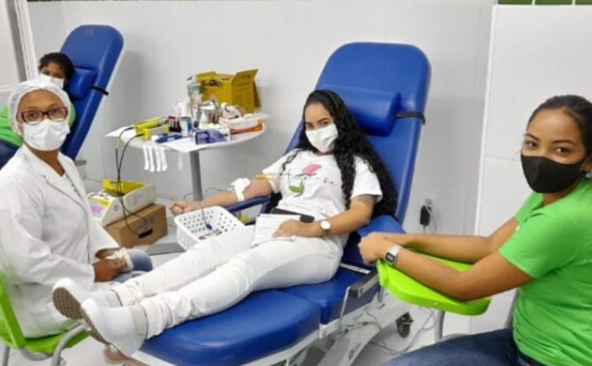 Escola Grau Técnico promove coleta itinerante de sangue em parceria com Hemoal