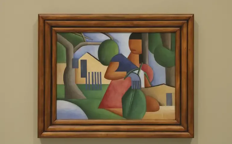 Coleção de Tarsila do Amaral retorna da Europa e ganha exposição no Palácio dos Bandeirantes, sede do Governo de SP