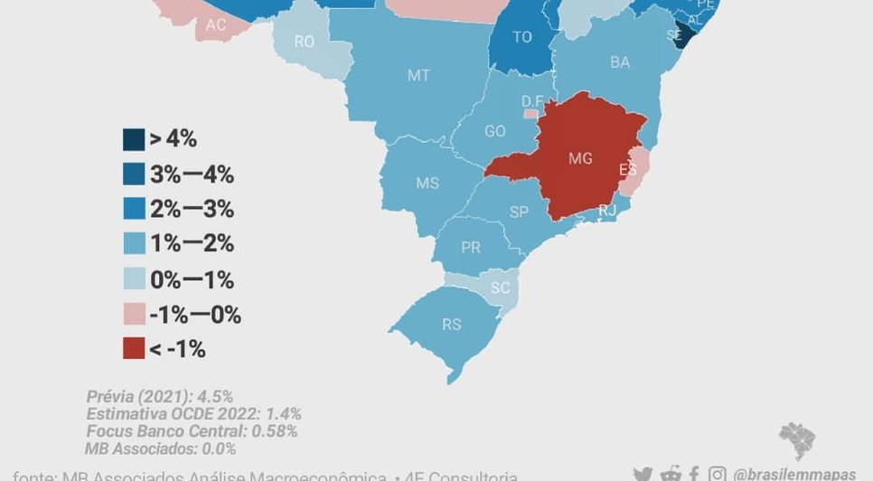 Sergipe é um dos primeiros estados com maior projeção do PIB brasileiro para 2022 / Foto: Foto: ASN