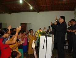 Festa do aniversário do templo em Traipu