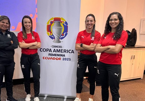 Brasileiras apitam abertura da Copa América Feminina