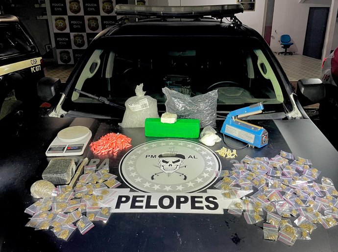 Em uma semana, PM retira das ruas 31 armas de fogo e mais de 19 quilos de drogas