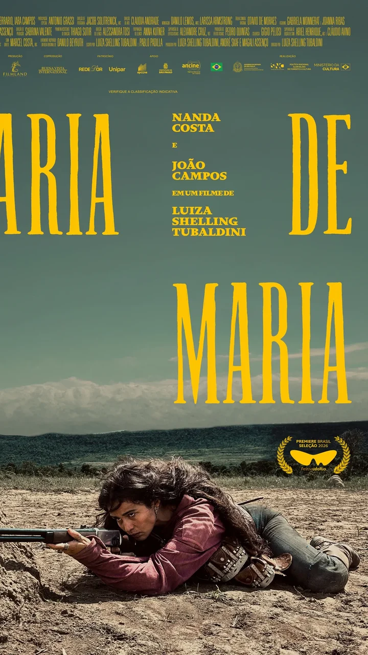 'Maria de Maria', faroeste estrelado por Nanda Costa, que terá première mundial no Festival do Rio, revela cartaz oficial