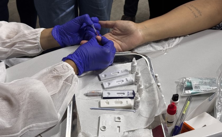 Saúde leva testagem rápida e orientação à população na Feira Agrária nesta sexta-feira(5)