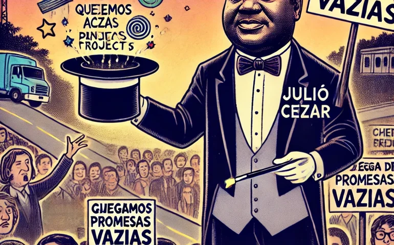 Palmeira e o ilusionista das promessas