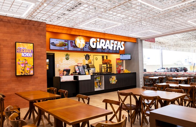 Giraffas projeta cinco novas lojas no Nordeste e investe cerca de R$ 5,5 milhões em 2026