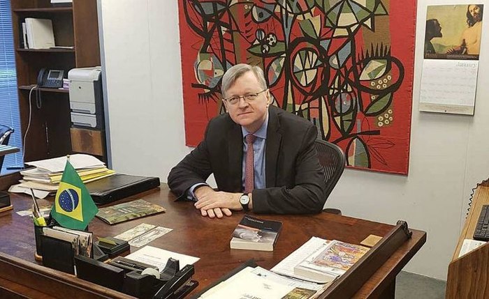 Nestor Forster é o atual encarregado de Negócios na Embaixada do Brasil nos EUA