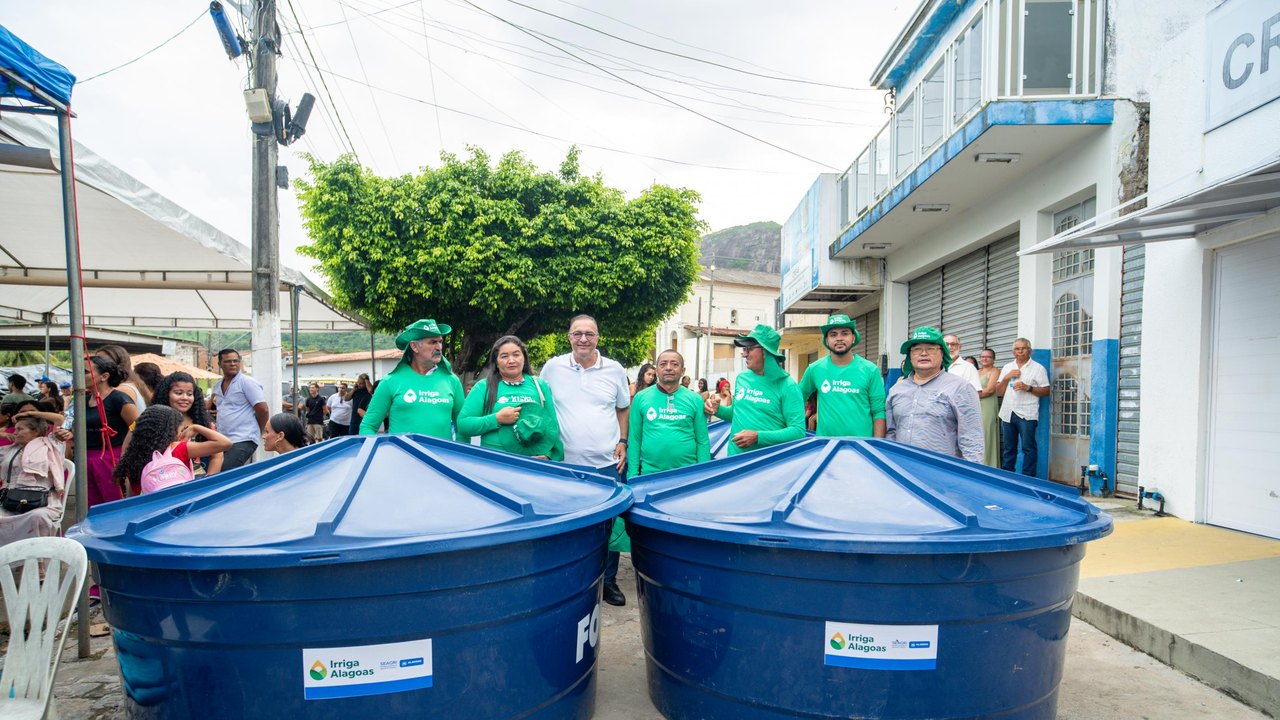 Programa Irriga Alagoas já distribuiu mais de 200 kits de irrigação em 30 municípios