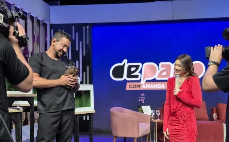 Amanda Françozo fala da saúde dos pets em seu programa