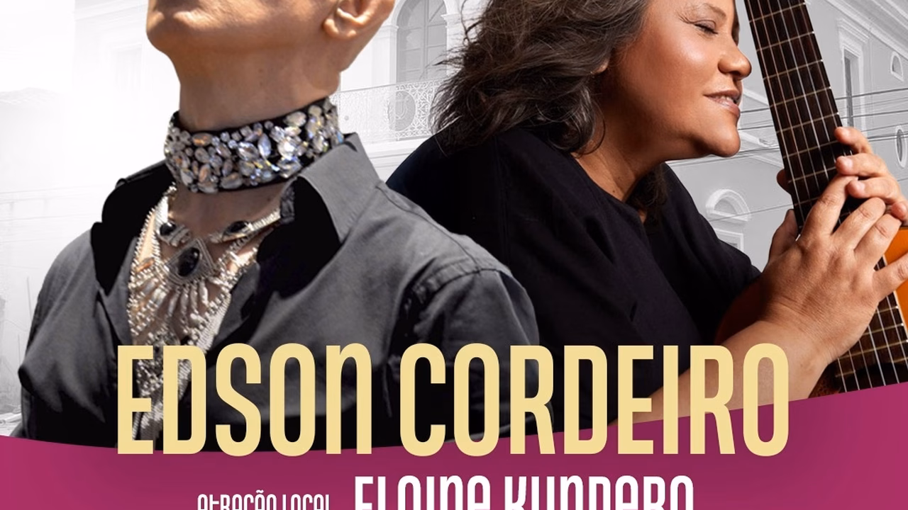 Projeto Seis e Meia estreia em Penedo com shows de Edson Cordeiro e Elaine Kundera no domingo, 12
