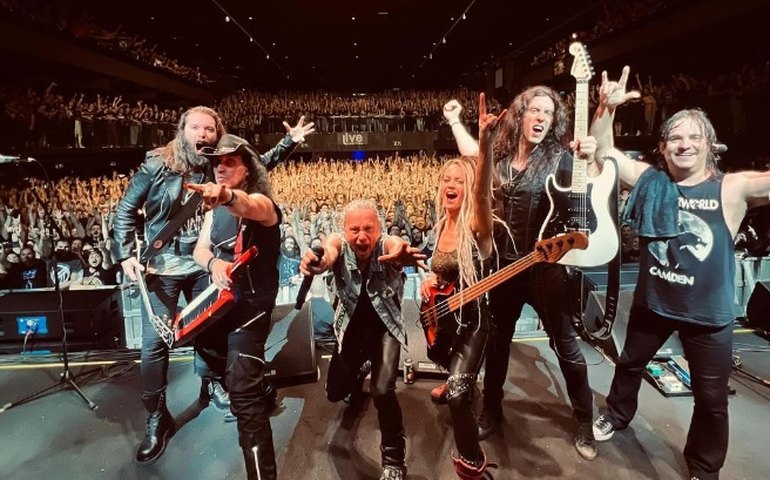 Bruce Dickinson, vocalista do Iron Maiden, confunde Madonna e Maradona