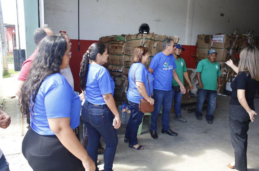 Coruripe recebe comitiva sergipana para conhecer ações exitosas da Cooperativa de Catadores e Catadoras de Material Reciclável São José