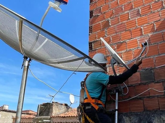 Em Marechal, mais de 430 famílias podem solicitar o kit gratuito com a nova parabólica digital
