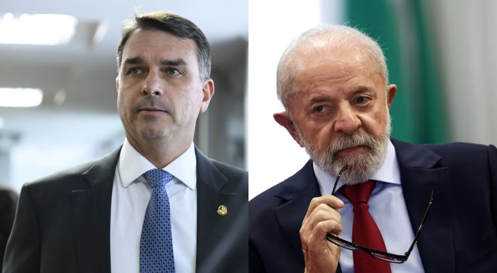 Flávio Bolsonaro e Lula são os favoritos às eleições