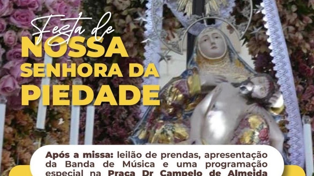 Festa da Padroeira de Anadia contará com programação religiosa, cultural e artística